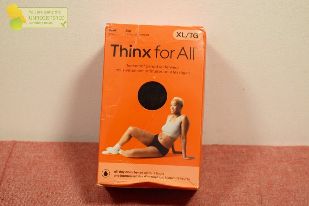 Thinx for All Women's Period Underwear Super Absorbency Black XL (Pack Wear)